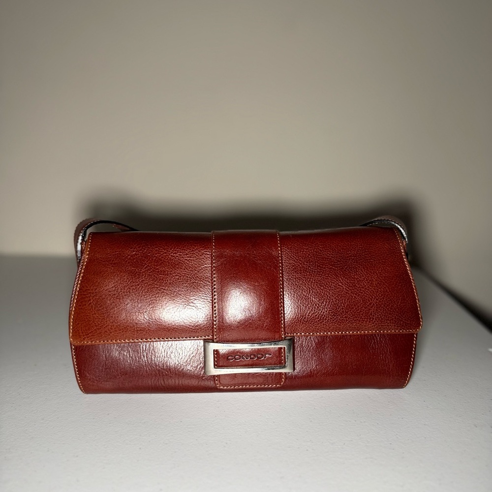 Brown Leather Handbag